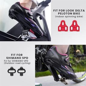 img 3 attached to 🚴 OutdoorMaster Unisex Cycling Shoes: Road Bike Shoes with 2 Cleat Compatibility for Men and Women – Perfect for Racing, Indoor Cycling, and Outdoor Adventures!