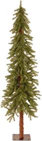 img 4 attached to 🌲 6ft National Tree Company Artificial Christmas Tree with Stand - Hickory Cedar Slim