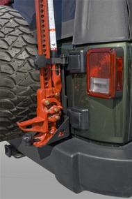img 1 attached to 🚗 Прочная крепежная пластина Rugged Ridge 11586.01 для джипа Wrangler JK - Черного цвета (07-18)