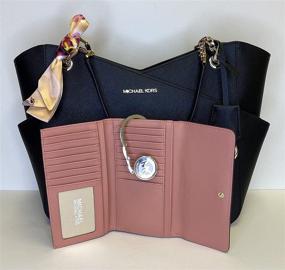 img 2 attached to Authentic MICHAEL Michael Kors Shoulder Signature Handbags & Wallets: Explore Chic Totes for Women!