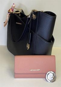 img 1 attached to Authentic MICHAEL Michael Kors Shoulder Signature Handbags & Wallets: Explore Chic Totes for Women!