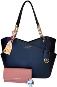 img 4 attached to Authentic MICHAEL Michael Kors Shoulder Signature Handbags & Wallets: Explore Chic Totes for Women!