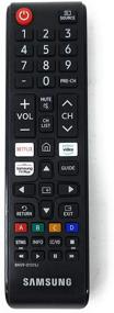 img 2 attached to 🖥️ Black Samsung OEM Remote Control (BN59-01315J) with Netflix Hotkey