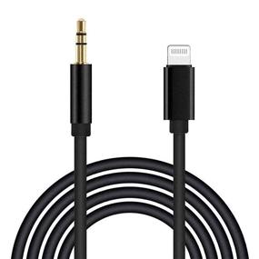 img 4 attached to 🎧 Aux Cord for iPhone - Apple MFi Certified Lightning to 3.5mm Aux Cable for Car/Home Stereo Speaker Headphone, 3.3FT Black - Compatible with iPhone 12 11 XS XR X 8 7 6, iPad, iPod