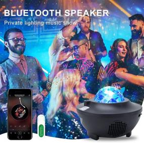 img 1 attached to Projector Ambiance Bluetooth Speaker Birthday