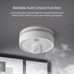 img 1 attached to 🔥 X-Sense SD2K0AX: 10-Year Battery Fire Smoke Alarm with Enhanced Photoelectric Sensor