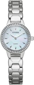 img 2 attached to Citizen Womens Quartz Stainless Silver Women's Watches