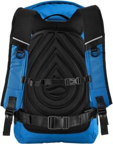 img 1 attached to 🎒 Skog Å Kust BackSåk Pro: 35L Waterproof Floating Backpack with Airtight Zippered Pocket - Blue