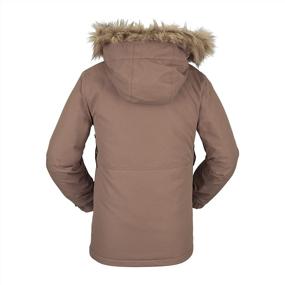 img 3 attached to Volcom Girls Insulated Jacket Heather Outdoor Recreation for Outdoor Clothing