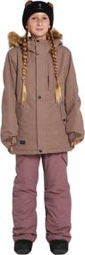 img 1 attached to Volcom Girls Insulated Jacket Heather Outdoor Recreation for Outdoor Clothing