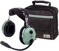 🎧 david clark h10-13.4 aviation headset with protective bag logo
