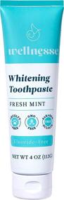 img 4 attached to 🦷 Wellnesse Whitening Toothpaste: Natural Fresh Mint Toothpaste for Clean Teeth, Soothed Gums, and Fresh Breath