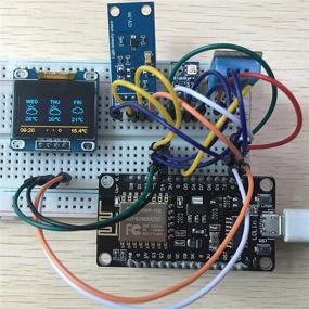 img 3 attached to ESP8266 Weather Station Kit with Multiple Sensors & OLED Display for Arduino IDE IoT Starter (Guidance Document Included)