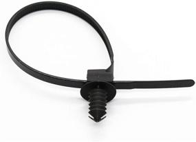img 1 attached to Locking Resistant Assortment Indoor Tying Black