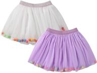 danichins girls layered princess purple girls' clothing and skirts & skorts logo