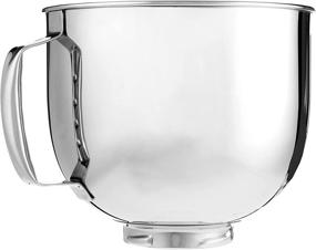 img 3 attached to Чаша для смешивания из нержавеющей стали Cuisinart на 5,5 кварт: идеальный кухонный аксессуар для эффективного смешивания