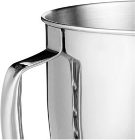 img 1 attached to Чаша для смешивания из нержавеющей стали Cuisinart на 5,5 кварт: идеальный кухонный аксессуар для эффективного смешивания