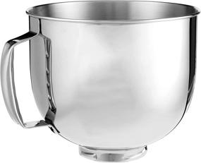 img 4 attached to Чаша для смешивания из нержавеющей стали Cuisinart на 5,5 кварт: идеальный кухонный аксессуар для эффективного смешивания