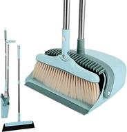 🧹 holulo 3-in-1 broom, dustpan, and squeegees set – ideal for efficient cleaning of rooms, offices, lobbies, and porches – versatile cleaning tool unity logo