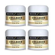 revitalizing collagen beauty cream: pure 100% collagen for radiant skin tightening | 2 oz. jar x4 pack logo