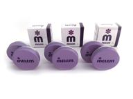 melem skin and lip balm: soothes dry, chapped, and cracked skin & lips with 6 pack mini tins (.34 oz each) logo