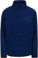 👕 hurley boys' half-zip pullover sweater logo