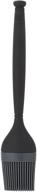 sabatier 12-inch black/gray basting brush - nylon with silicone head logo