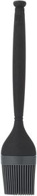 img 2 attached to Sabatier 12-Inch Black/Gray Basting Brush - Nylon with Silicone Head