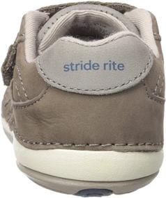img 3 attached to Stride Rite Sneaker Truffle Toddler Boys' Shoes and Sneakers