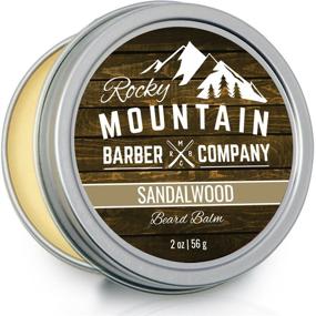 img 4 attached to 🪒 Sandalwood Beard Balm - Nutrient-Rich Blend by Rocky Mountain Barber with Beeswax, Jojoba, Shea Butter, and Coconut Oil - Infused with Authentic Sandalwood Essential Oil