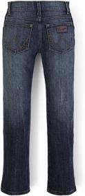 img 2 attached to 👖 Boys' Little Retro Slim Fit Straight Leg Jean by Wrangler Authentics