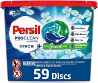 🌟 persil discs laundry detergent pacs, active scent boost, 59 count - boosted performance! logo