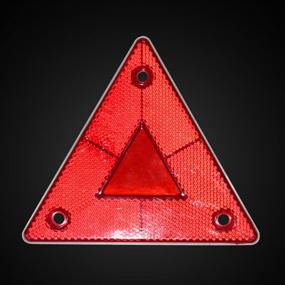 img 2 attached to Enjoyist 10 Pack Reflector Warning Triangle