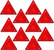 enjoyist 10 pack reflector warning triangle logo