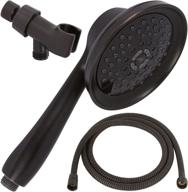 🚿 enhance your shower experience with our handheld shower massager - massage & mist kit - high pressure, adjustable spray - 2.5 gpm - oil-rubbed bronze logo