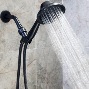 img 1 attached to 🚿 Enhance Your Shower Experience with our Handheld Shower Massager - Massage & Mist Kit - High Pressure, Adjustable Spray - 2.5 GPM - Oil-Rubbed Bronze