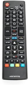 img 2 attached to AKB73975702 Replacement Remote Control for LG LED HDTV TV Sub AKB74475401 - Compatible with 32lf500b, 43lf5900, 50uh5530, and more