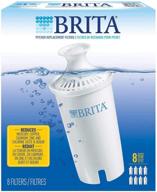 заменяемые фильтры для кувшина brita белого цвета. логотип