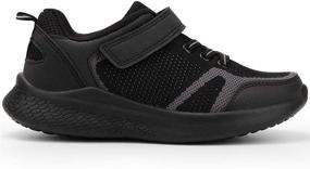 img 3 attached to 👟 Firelli Breathable Black Kids' Shoes, Size 12 - Girls' Shoe