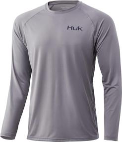 img 2 attached to HUK Standard Pursuit 🦈 Men's Clothing with Sharkskin Protection