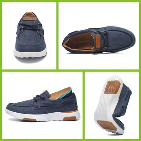 img 2 attached to 👞 Premium Comfort and Style: Men's Casual Driving Supportive Shoes - ZGBXOF01 W5 11 Loafers & Slip-Ons