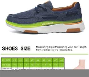 img 1 attached to 👞 Premium Comfort and Style: Men's Casual Driving Supportive Shoes - ZGBXOF01 W5 11 Loafers & Slip-Ons
