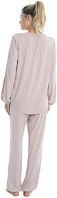 img 1 attached to 🏻 Barefoot Dreams Luxe Milk Jersey Namaste Lounge Set: Unparalleled Comfort and Style for Ultimate Relaxation