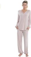 🏻 barefoot dreams luxe milk jersey namaste lounge set: unparalleled comfort and style for ultimate relaxation logo