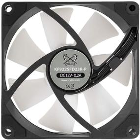 img 2 attached to 🌈 Scythe Kaze Flex 92mm RGB LED Fan, PWM 300-2300 RPM, Single Pack - No Controller Included