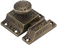 🔒 handmade antique brass cabinet latch set of 2 for cabinet closet kitchen door - sold as each by windsor design logo