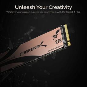 img 1 attached to Sabrent 2TB Rocket 4 Plus NVMe 4.0 Gen4 PCIe M.2 Internal SSD | Extreme Performance Solid State Drive | R/W 7100/6600MB/s | SB-RKT4P-2TB Сабрент 2ТБ Рокет 4 Плюс NVMe 4.0 Ген4 PCIe M.2 Внутренний SSD | Винчестер экстремальной производительности | Чтение/Запись 7100/6600 МБ/с | SB-RKT4P-2TB