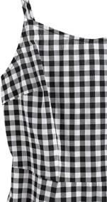 img 2 attached to 👗 SweatyRocks Women's Spaghetti Casual Gingham Clothing: Comfortable and Stylish Womenswear