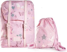 img 4 attached to Backpack Lightweight Protection Backpacks Drawstring Backpacks and Kids' Backpacks
