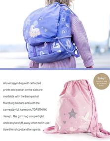 img 1 attached to Backpack Lightweight Protection Backpacks Drawstring Backpacks and Kids' Backpacks